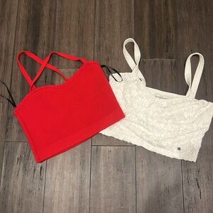 Sweetheart crop top set